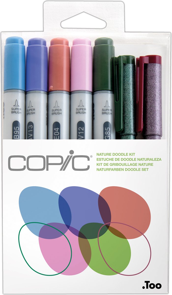 The Range | Copic Copic Doodle Kit - People - Nature Copic Copic Doodle Kit - People - Nature