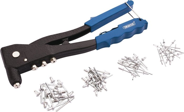 The Range | Draper Draper Riveter and Assorted Rivets Set Draper Draper Riveter and Assorted Rivets Set