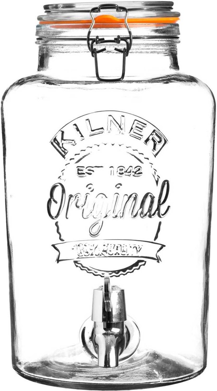 The Range | Kilner Kilner 5L Drink Dispenser - Clear Kilner Kilner 5L Drink Dispenser - Clear