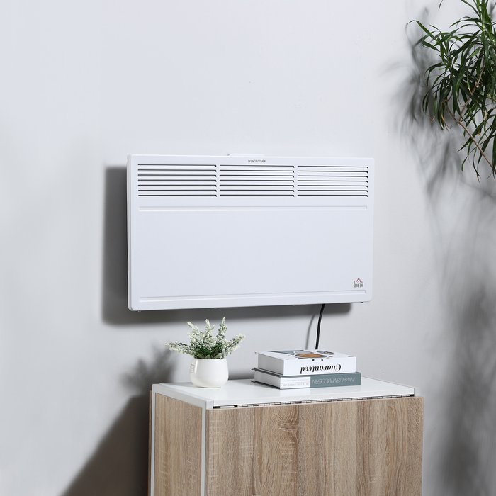 The Range | HOMCOM Convector Radiator Heater - White HOMCOM Convector Radiator Heater - White