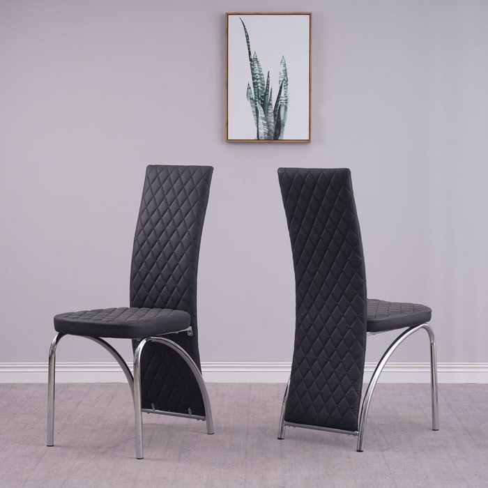The Range | Modernique Irine Black Faux Leather - Black Modernique Irine Black Faux Leather - Black