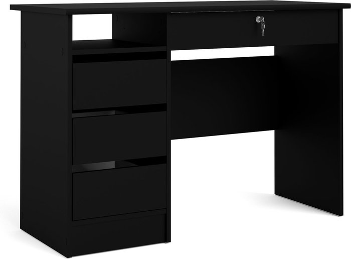 The Range | Furniture To Go Handle-Free Function Plus Desk - Black Furniture To Go Handle-Free Function Plus Desk - Black