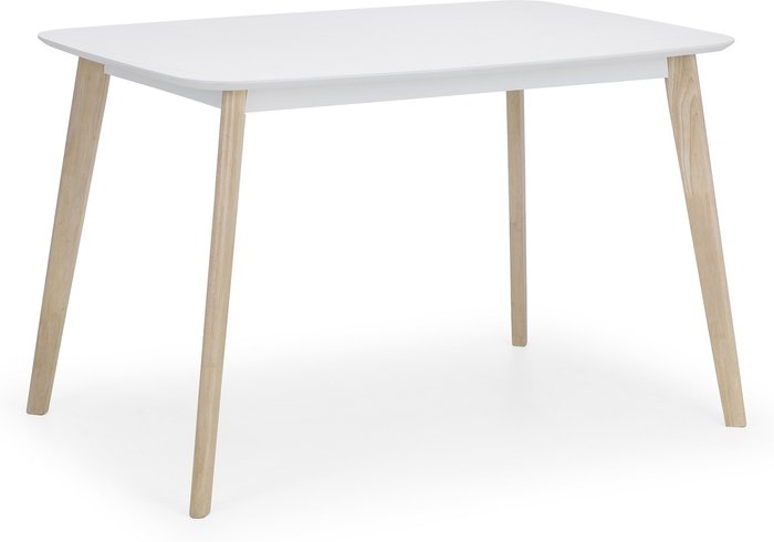 The Range | Julian Bowen Casa Rectangular Dining Table - White & Limed Oak Julian Bowen Casa Rectangular Dining Table - White & Limed Oak
