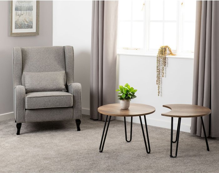 The Range | Seconique Athens Duo Coffee Table Set - Oak Seconique Athens Duo Coffee Table Set - Oak