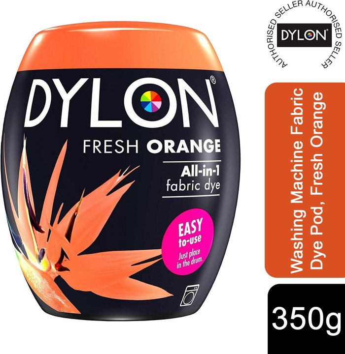 The Range | Dylon Dylon Machine Dye Pod 55 - Fresh Orange Dylon Dylon Machine Dye Pod 55 - Fresh Orange