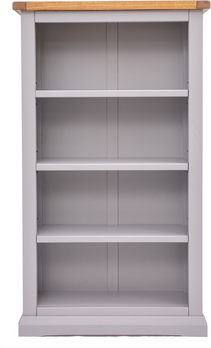 The Range | Cabinet Bits Rocca Bookcase - Grey / 25cm / 120x70cm Cabinet Bits Rocca Bookcase - Grey / 25cm / 120x70cm