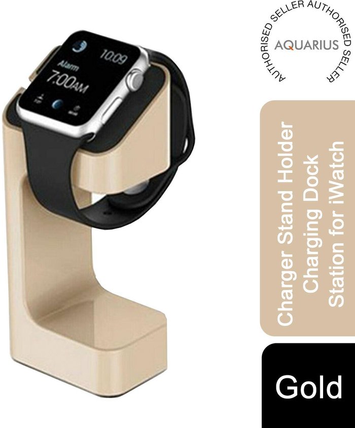 The Range | Aquarius Charging Dock Station for Watch - Gold Aquarius Charging Dock Station for Watch - Gold