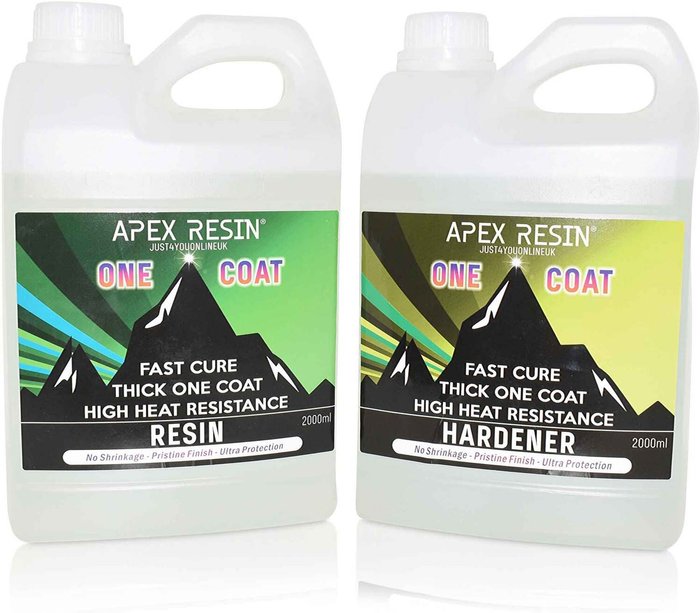 The Range | Just4youonlineUK Apex Resin One Coat - Translucent / 4000ml Just4youonlineUK Apex Resin One Coat - Translucent / 4000ml