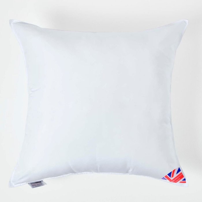 The Range | Homescapes Super Microfibre Cushion Pad Insert - White / 1 / 80cm Homescapes Super Microfibre Cushion Pad Insert - White / 1 / 80cm