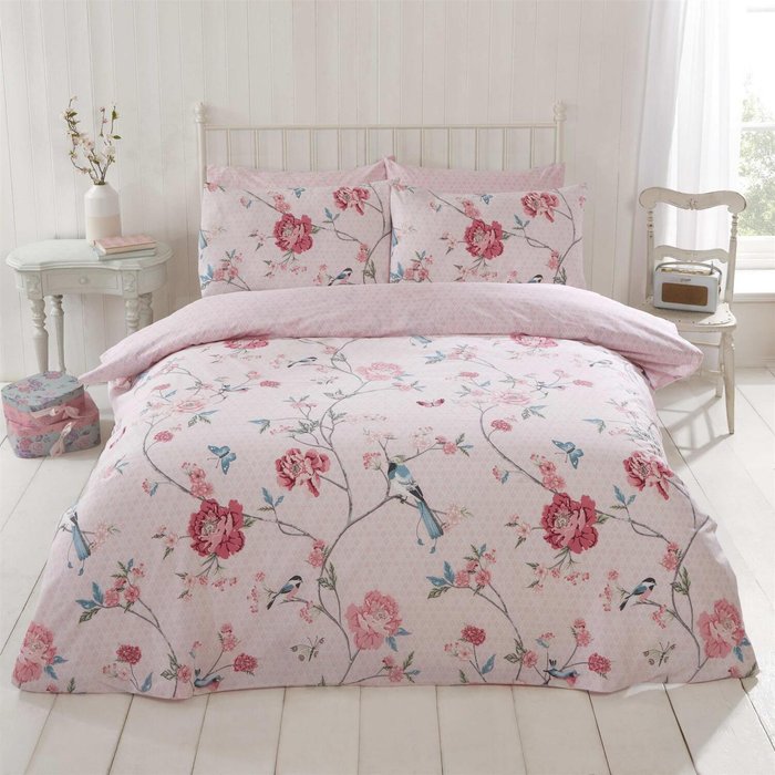 The Range | Tranquility Pink Duvet Set - Double Tranquility Pink Duvet Set - Double