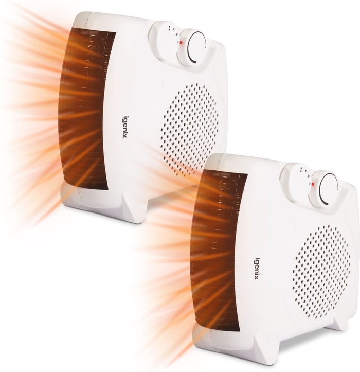 The Range | Igenix IGENIX IG9010 Portable Hot & Cool Fan Heater - White Igenix IGENIX IG9010 Portable Hot & Cool Fan Heater - White