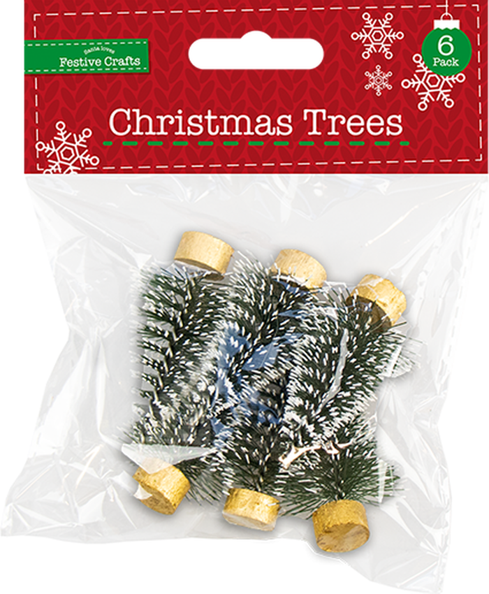 The Range | Speaks Set Of 6 Mini World Trees - Green Speaks Set Of 6 Mini World Trees - Green