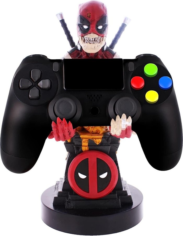 The Range | CABLE GUYS Marvel DeadPool Zombie Controller and Phone Holder - Red CABLE GUYS Marvel DeadPool Zombie Controller and Phone Holder - Red