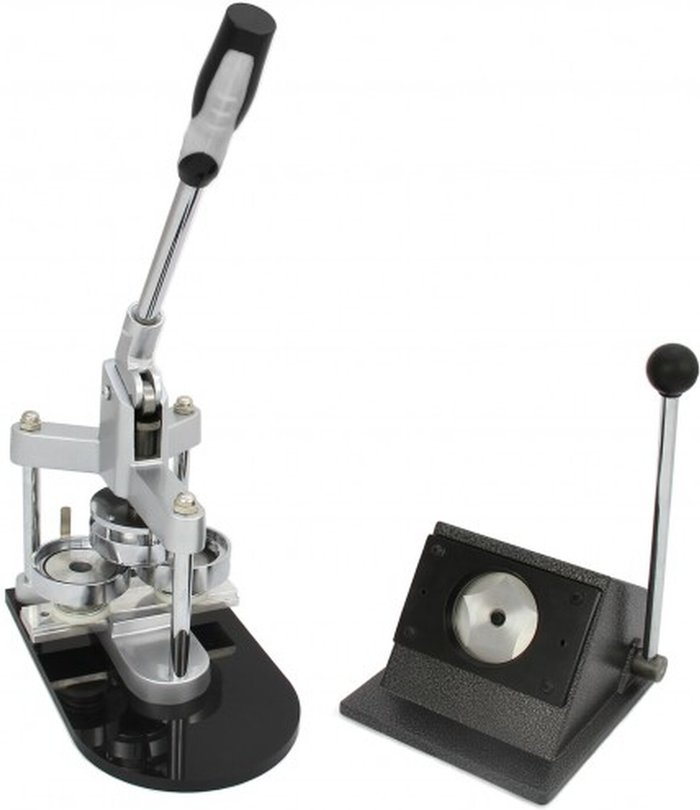 The Range | PixMax PixMax 25mm Badge Press and Cutter - Silver PixMax PixMax 25mm Badge Press and Cutter - Silver