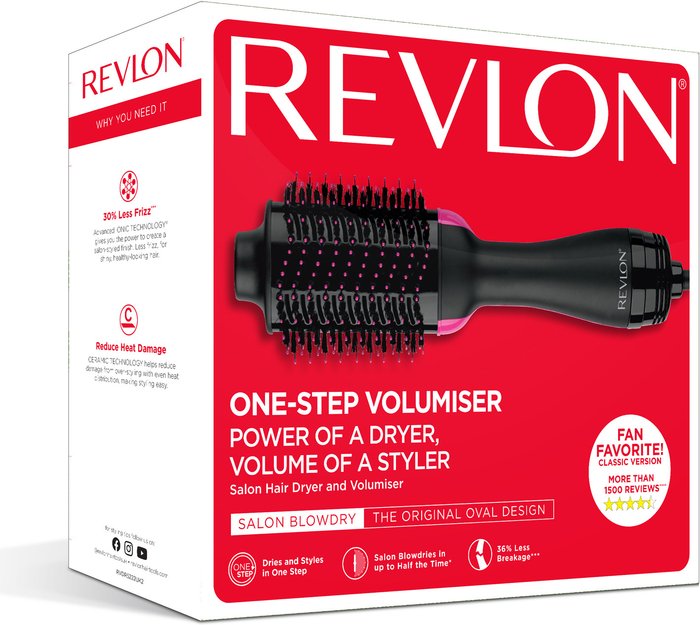 The Range | Revlon REVLON Pro Collection One Step Hair Dryer and Volumiser - Black Revlon REVLON Pro Collection One Step Hair Dryer and Volumiser - Black