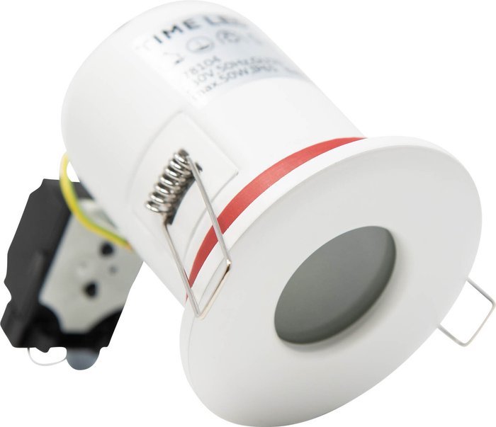 The Range | TIMELED Fire Rated Downlight Can - White / IP65 TIMELED Fire Rated Downlight Can - White / IP65
