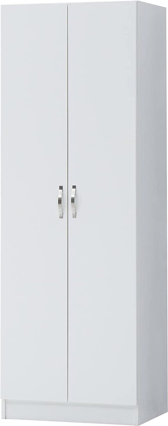The Range | Essential 2 Door Wardrobe White Essential 2 Door Wardrobe White