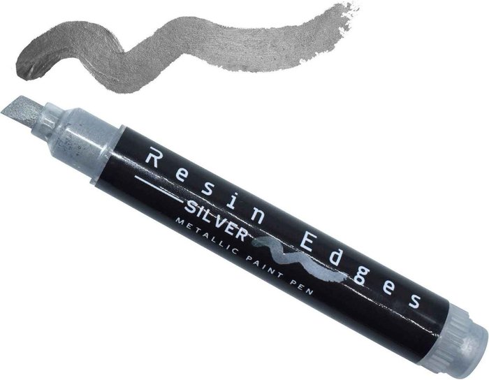 The Range | Just4youonlineUK Resin Art Metallic Paint Pen - Silver Just4youonlineUK Resin Art Metallic Paint Pen - Silver