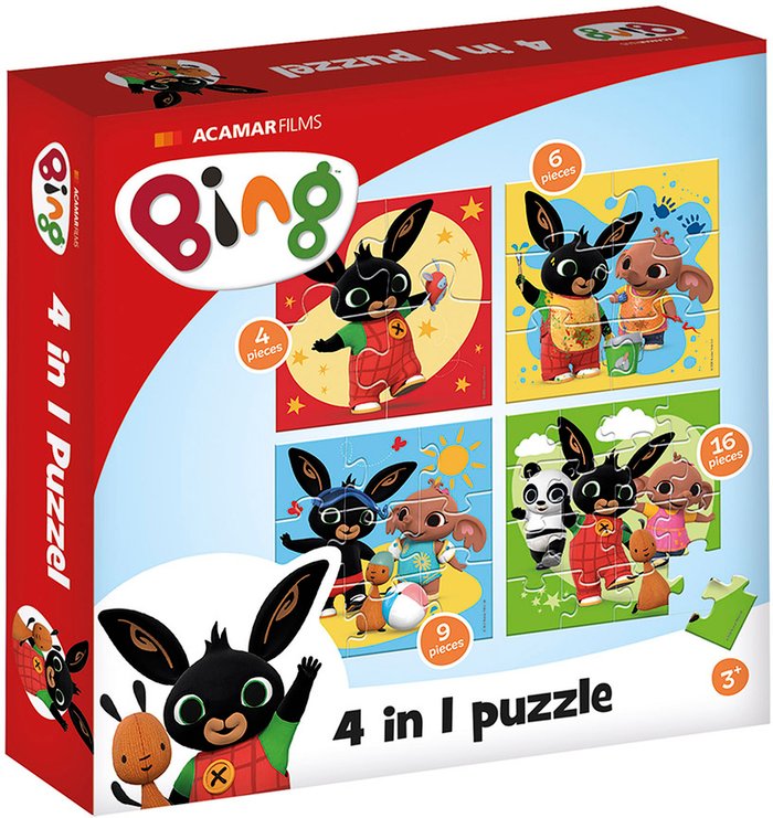 The Range | Totum Totum Bing 4 In 1 Puzzle Totum Totum Bing 4 In 1 Puzzle