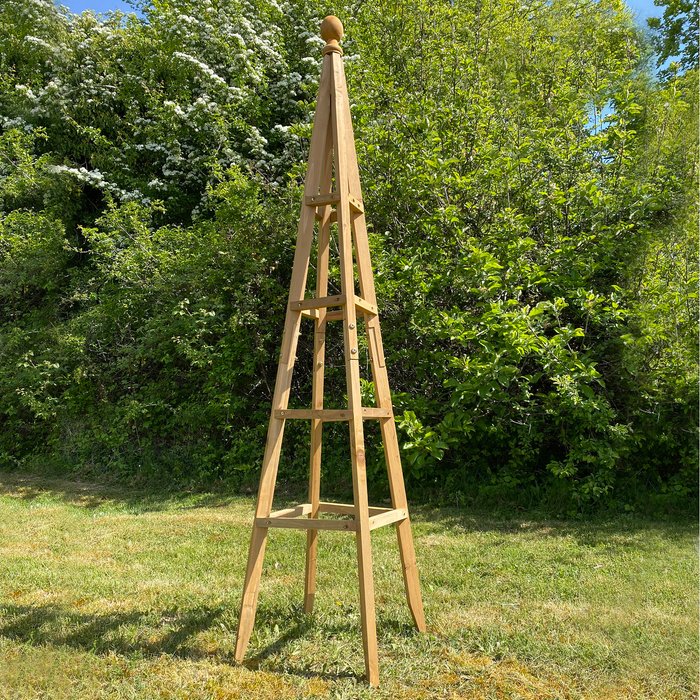 The Range | Selections Wooden Garden Obelisk - Brown Selections Wooden Garden Obelisk - Brown