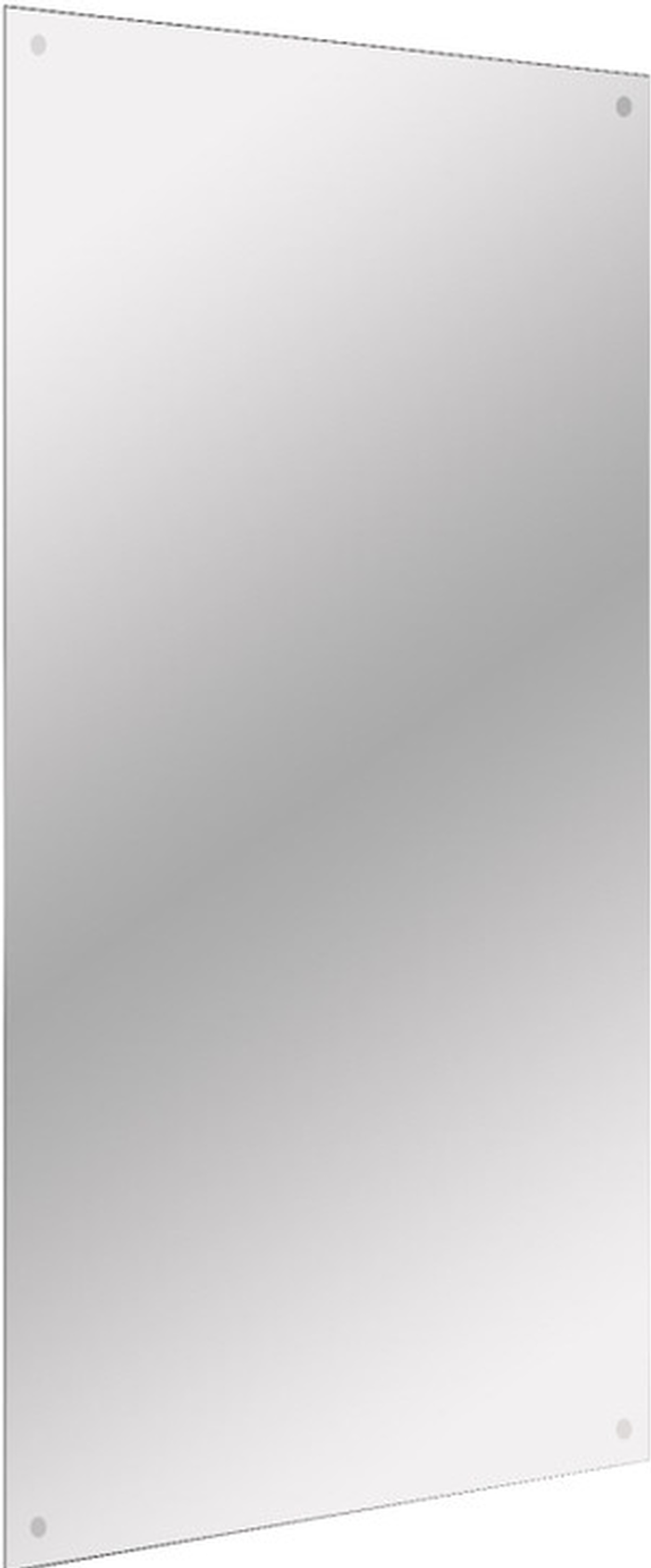 The Range | Frameless Rectangle Mirror 450 x 600mm - Silver Frameless Rectangle Mirror 450 x 600mm - Silver