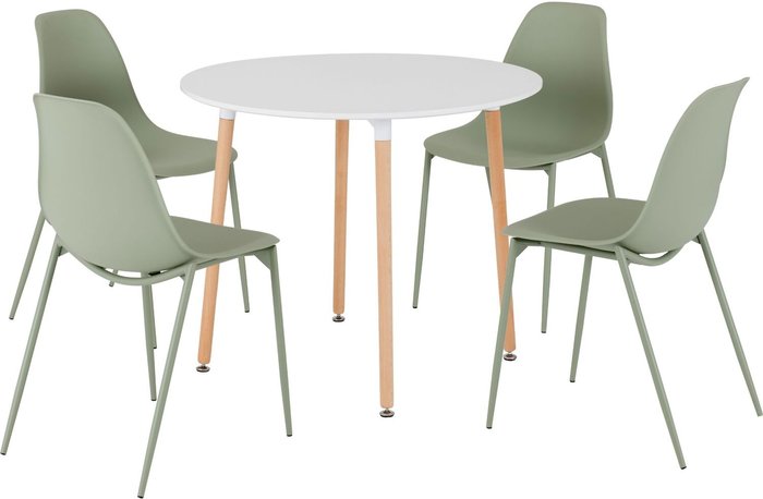 The Range | Seconique Lindon Dining Chair - Green Seconique Lindon Dining Chair - Green