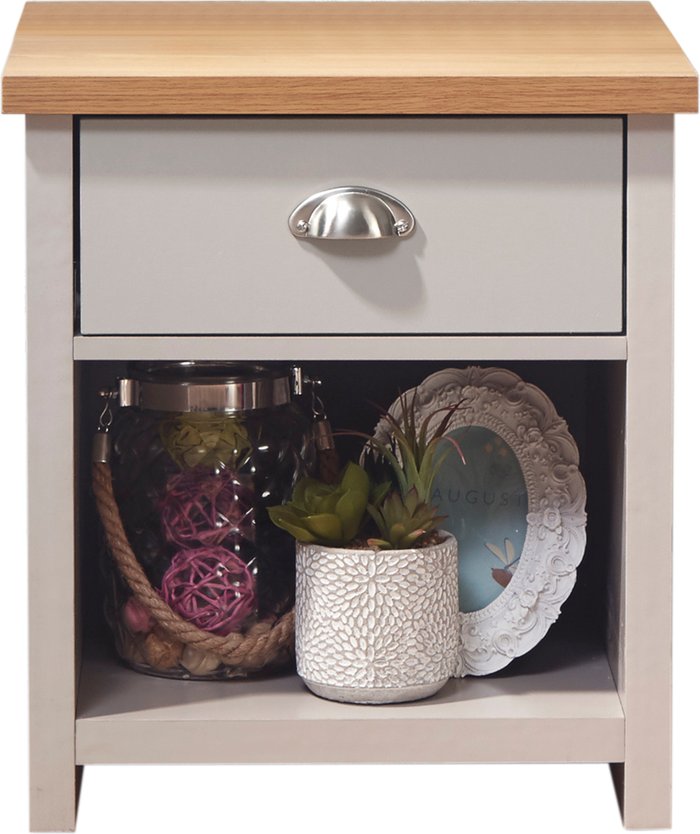 The Range | Lancaster Lamp Table - Grey Lancaster Lamp Table - Grey