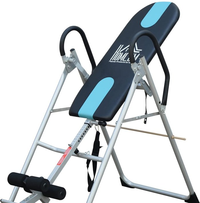 The Range | HOMCOM Gravity Inversion Table with Safety Belt - Black HOMCOM Gravity Inversion Table with Safety Belt - Black