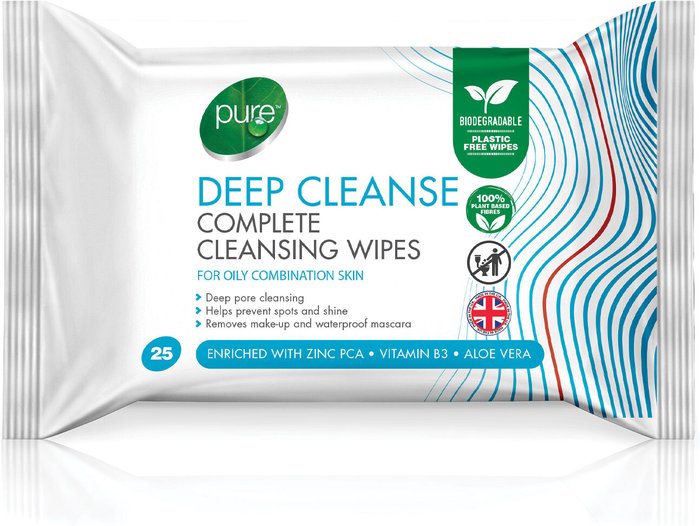 The Range | Pure Pure Deep Cleanse Complete Cleansing Wipes Pure Pure Deep Cleanse Complete Cleansing Wipes