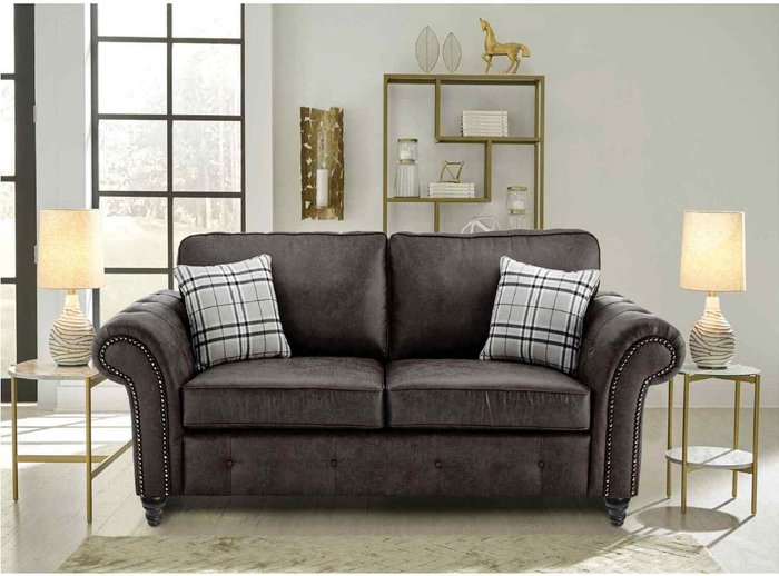 The Range | Simply Eleganza Oakana Luxury Leather 3 Seater - Black Simply Eleganza Oakana Luxury Leather 3 Seater - Black