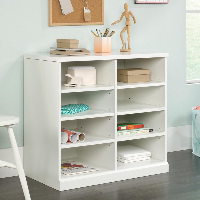 The Range | Teknik Office Craft Open Storage Cabinet White - White Teknik Office Craft Open Storage Cabinet White - White