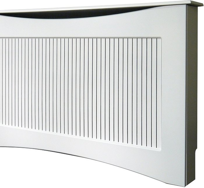 The Range | Adam Adam Fairlight Radiator Cover in White, 1600mm - White Adam Adam Fairlight Radiator Cover in White, 1600mm - White