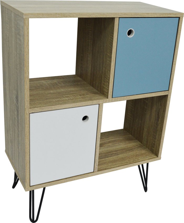 The Range | Techstyle Techstyle Open Sideboard Shelving With Cupboards Oak Techstyle Techstyle Open Sideboard Shelving With Cupboards Oak