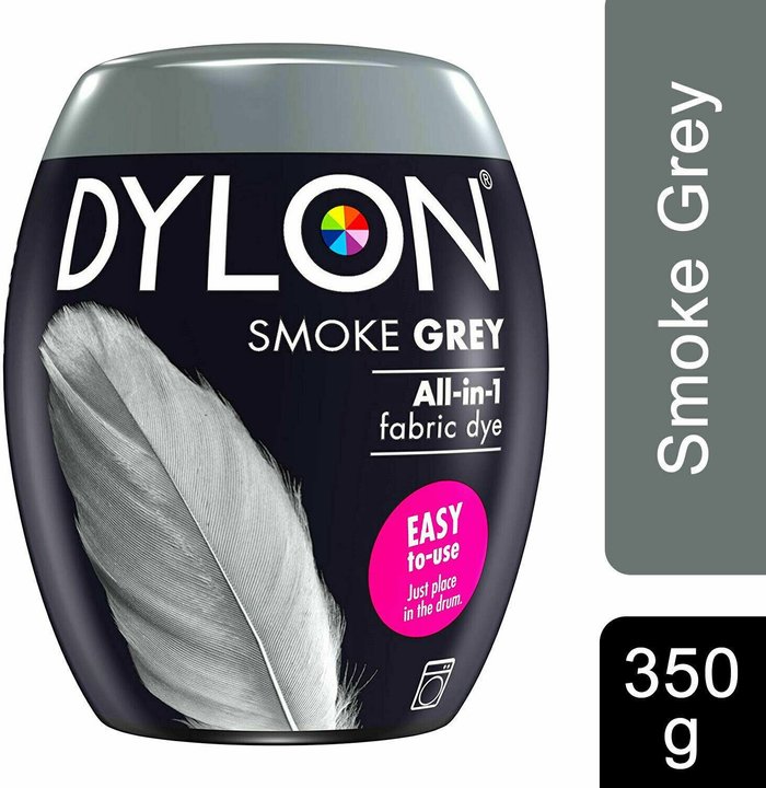The Range | Dylon Dylon Smoke Grey Machine Dye Pod Grey Dylon Dylon Smoke Grey Machine Dye Pod Grey