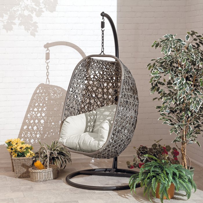 The Range | Suntime Suntime Brampton Single Cocoon Chair - Brown Suntime Suntime Brampton Single Cocoon Chair - Brown