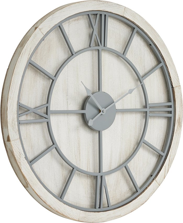 The Range | Hill Williston White Wall Clock Hill Williston White Wall Clock