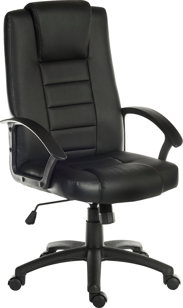 The Range | TEKNIK TEKNIK Leader 6987 Bonded Leather Tilting Executive Chair - Black TEKNIK TEKNIK Leader 6987 Bonded Leather Tilting Executive Chair - Black