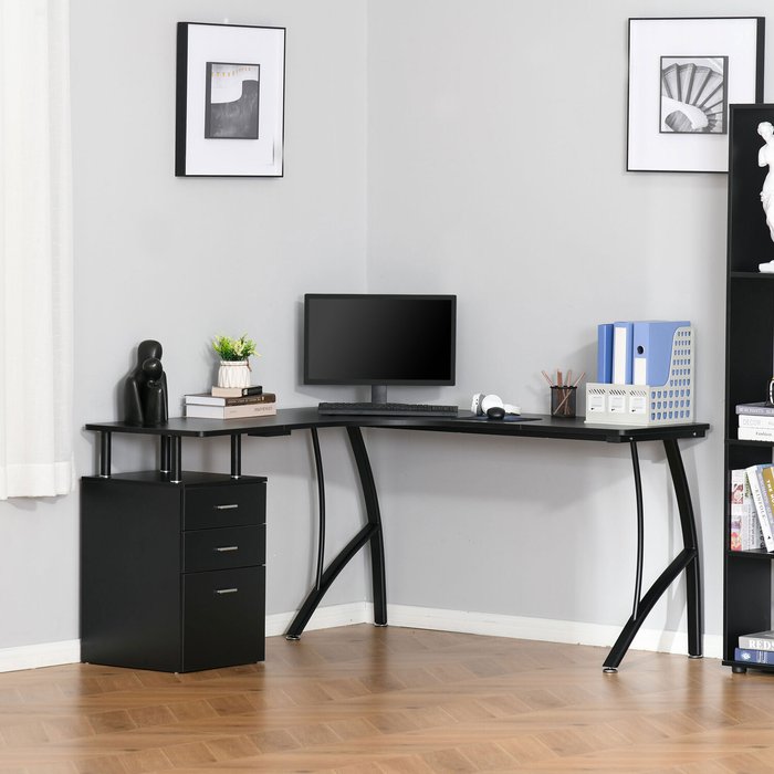 The Range | HOMCOM HOMCOM 4 Drawer Storage Chest Unit With Display Shelves Hallway Black HOMCOM HOMCOM 4 Drawer Storage Chest Unit With Display Shelves Hallway Black
