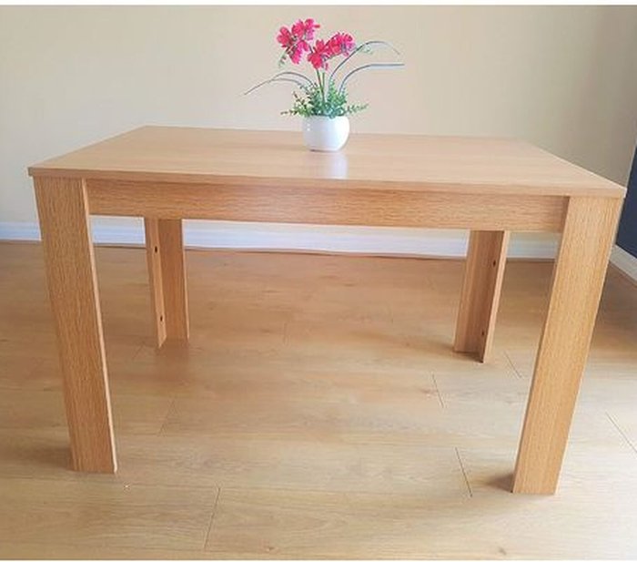 The Range | Kosy Koala Modern Wooden Oak Dining Table - Oak Effect Kosy Koala Modern Wooden Oak Dining Table - Oak Effect