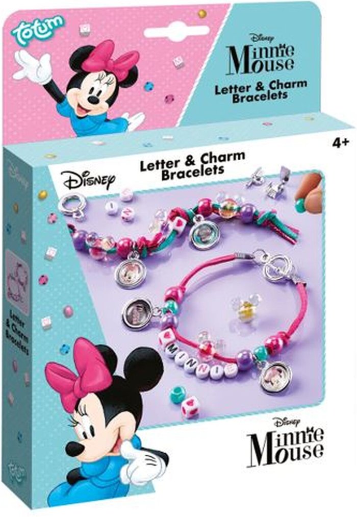 The Range | Totum Totum Minnie Mouse Letter & Charm Jewellery Totum Totum Minnie Mouse Letter & Charm Jewellery