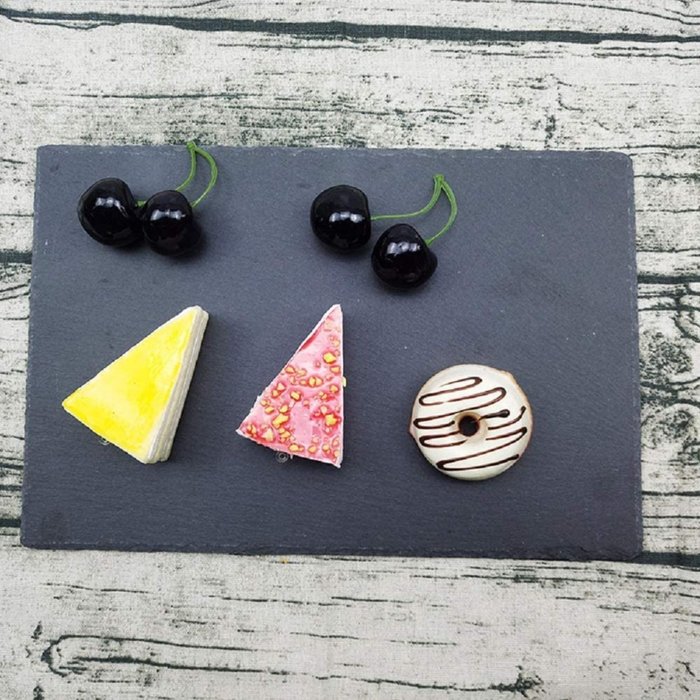 The Range | Homiu Homiu Slate Placemats X 4 - Black Homiu Homiu Slate Placemats X 4 - Black