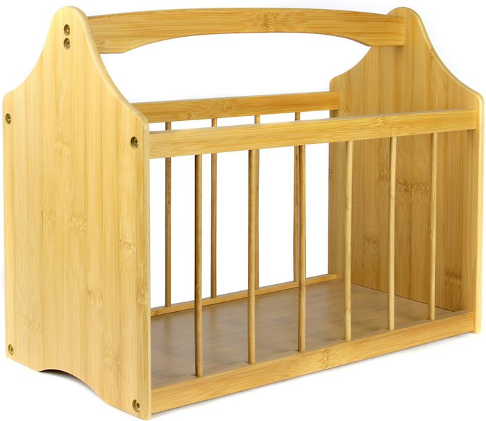 The Range | Maison & White Magazine and Newspaper Rack - Bamboo Maison & White Magazine and Newspaper Rack - Bamboo