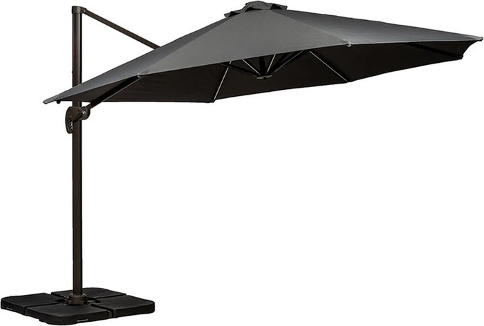 The Range | Royalcraft Royalcraft Grey 3.5m LED Cantilever - Grey Pole, 56 LEDs Royalcraft Royalcraft Grey 3.5m LED Cantilever - Grey Pole, 56 LEDs