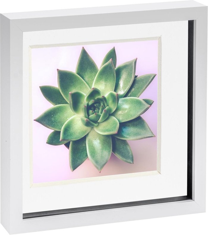 The Range | Nicola Spring 3D Box Photo Frame - 10 x 10 Nicola Spring 3D Box Photo Frame - 10 x 10