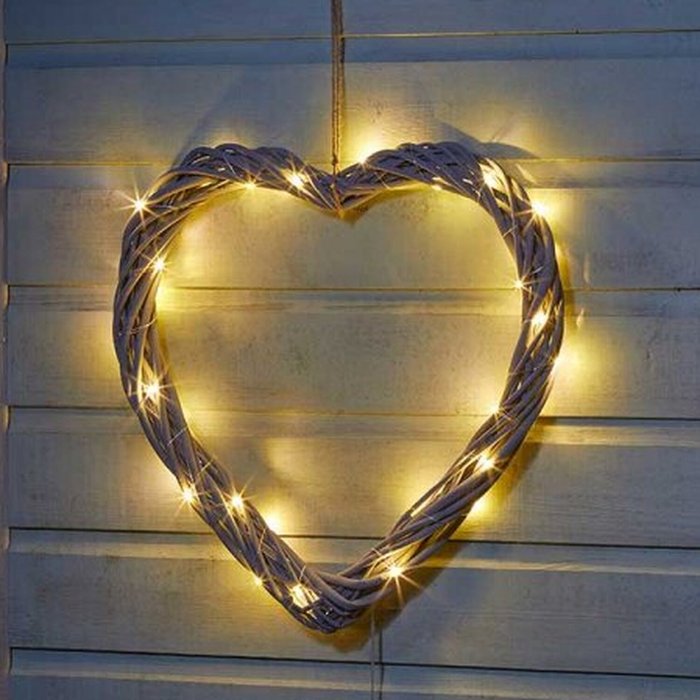 The Range | Faux Décor Faux Décor Faux Decor Solar In-lit Firefly Heart - Brown Faux Décor Faux Décor Faux Decor Solar In-lit Firefly Heart - Brown