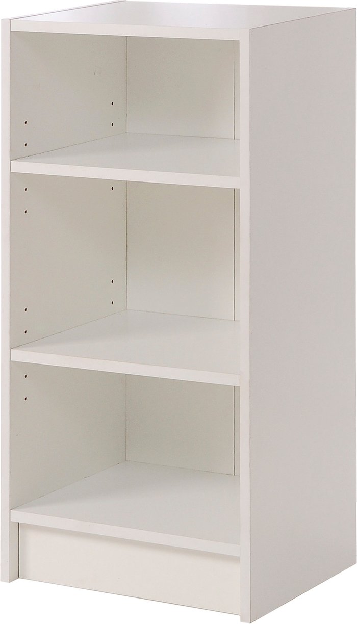 The Range | Essentials Bookcase - White / Small Narrow Essentials Bookcase - White / Small Narrow