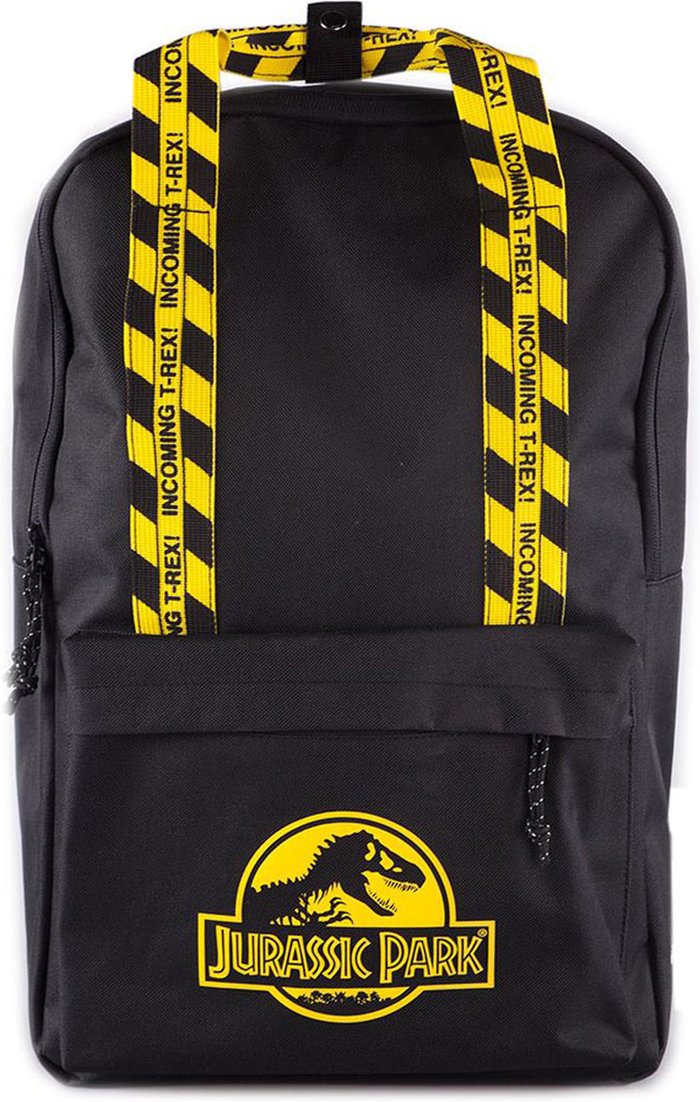 The Range | Universal UNIVERSAL Jurassic Park Logo Backpack - Black Universal UNIVERSAL Jurassic Park Logo Backpack - Black