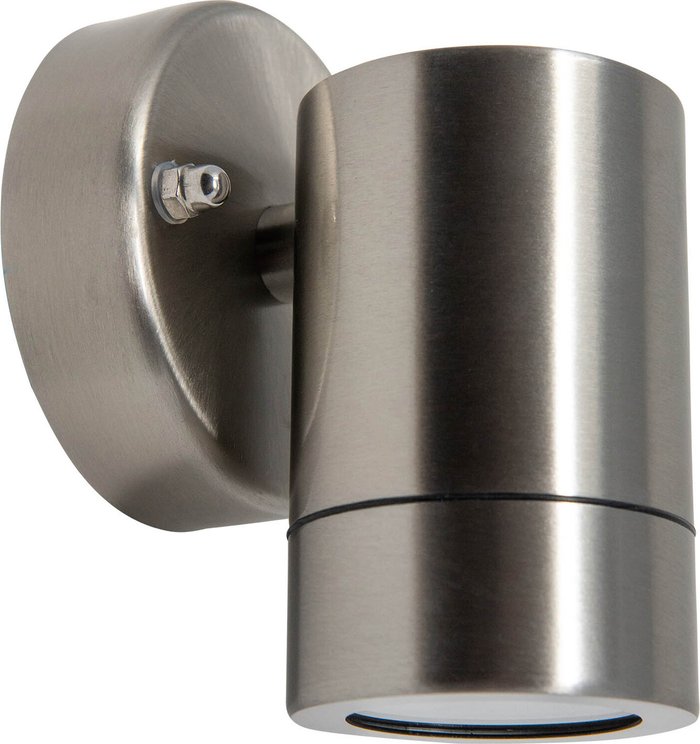 The Range | TIMELED Fixed Spotlights 12cm Garden Wall Light - Silver TIMELED Fixed Spotlights 12cm Garden Wall Light - Silver