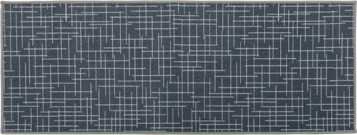 The Range | JVL JVL 57x150cm Savio Machine Washable Runner Mat - Grey JVL JVL 57x150cm Savio Machine Washable Runner Mat - Grey