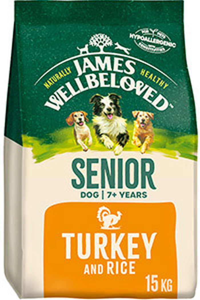 The Range | James Wellbeloved James Wellbeloved Dog Senior - Turkey and Rice James Wellbeloved James Wellbeloved Dog Senior - Turkey and Rice